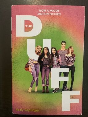The DUFF Paperback Book - Pink & Green Cover
